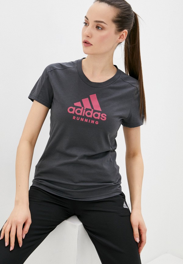 

Футболка спортивная adidas, Серый, adidas AD002EWLUIG8