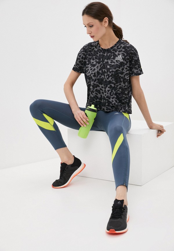 

Футболка спортивная adidas, Серый, P.BLUE TEE
