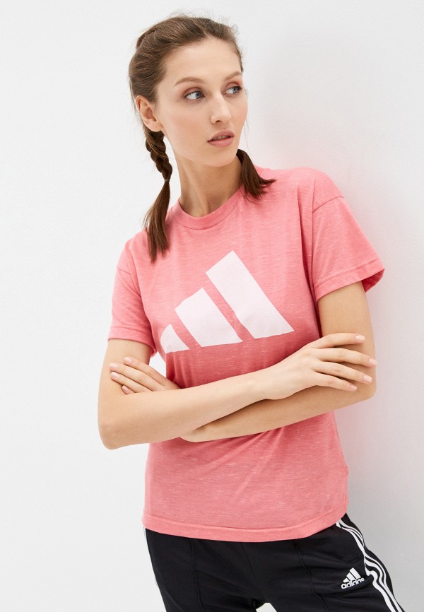 

Футболка adidas, Розовый, adidas AD002EWLUIH6