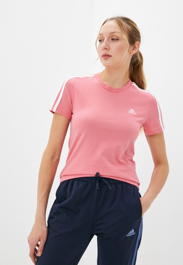 

Футболка adidas, Розовый, adidas AD002EWLUII5