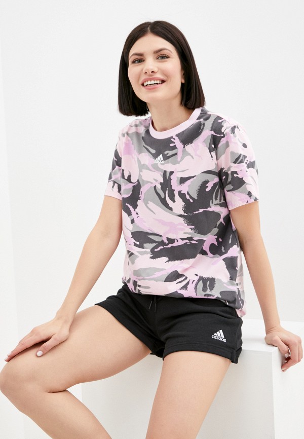 

Футболка adidas, Мультиколор, adidas AD002EWLUIJ3