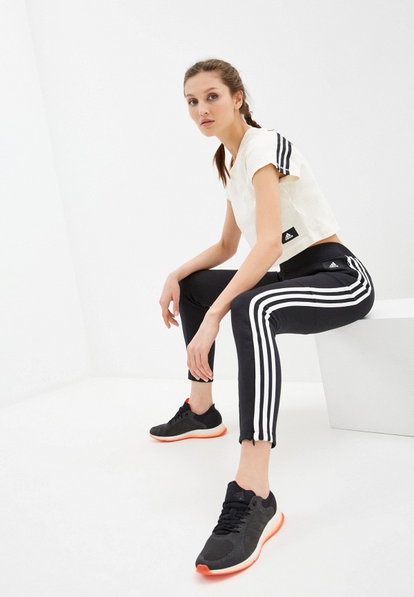 

Футболка adidas, Бежевый, W RECCO CROPTEE