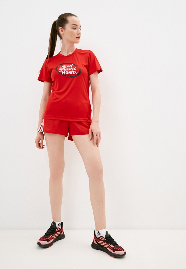 

Футболка adidas, Красный, adidas AD002EWLUIJ9