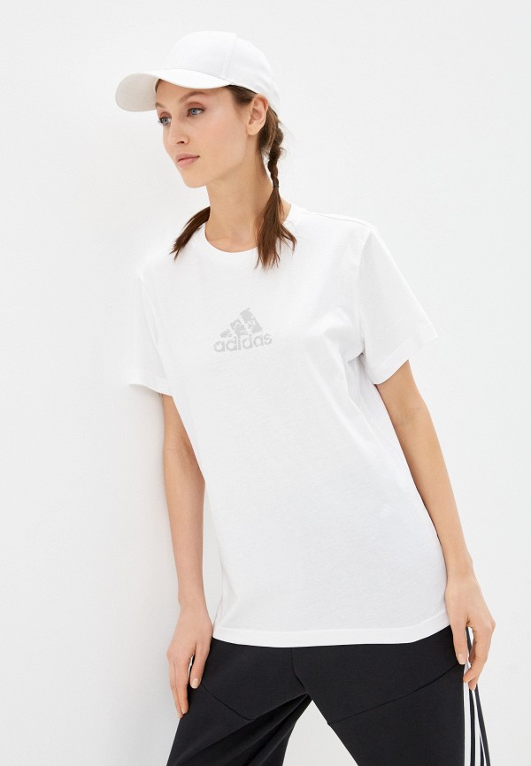 

Футболка adidas, Белый, BRAND ICONS TEE