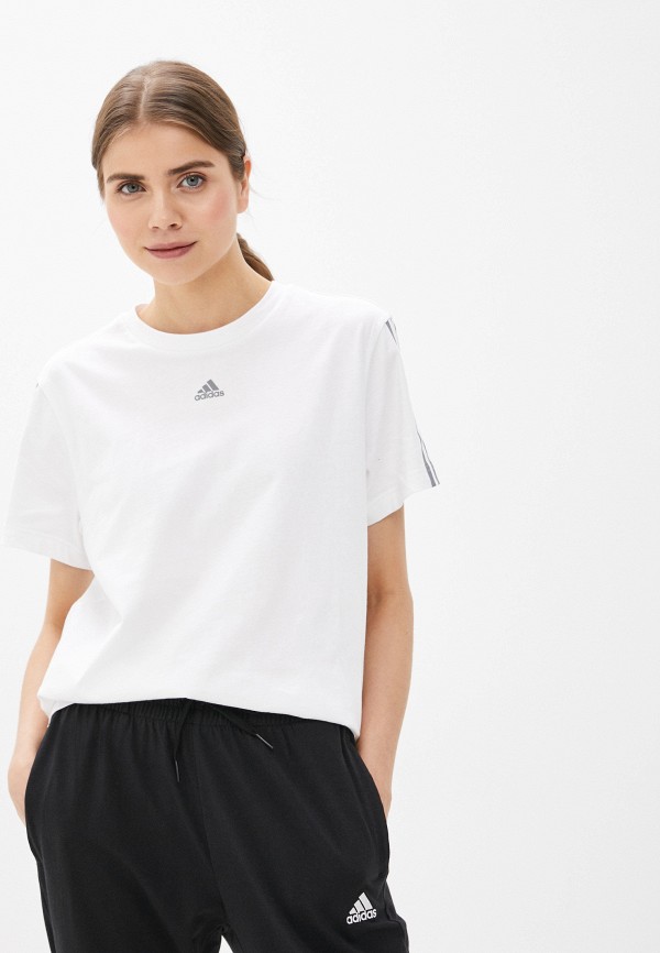 

Футболка adidas, Белый, W DK T