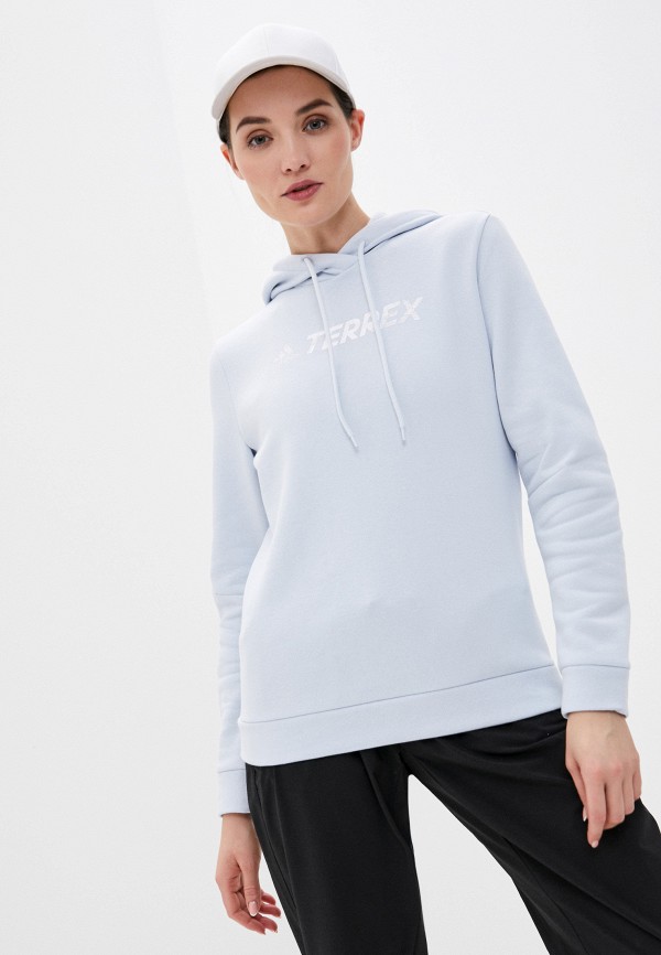 

Худи adidas, Голубой, adidas AD002EWLUIP2