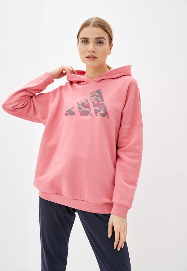 

Худи adidas, Розовый, W AOP OS HD