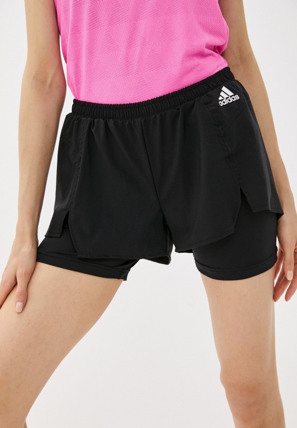 

Шорты спортивные adidas, Черный, W 2IN1 SHO