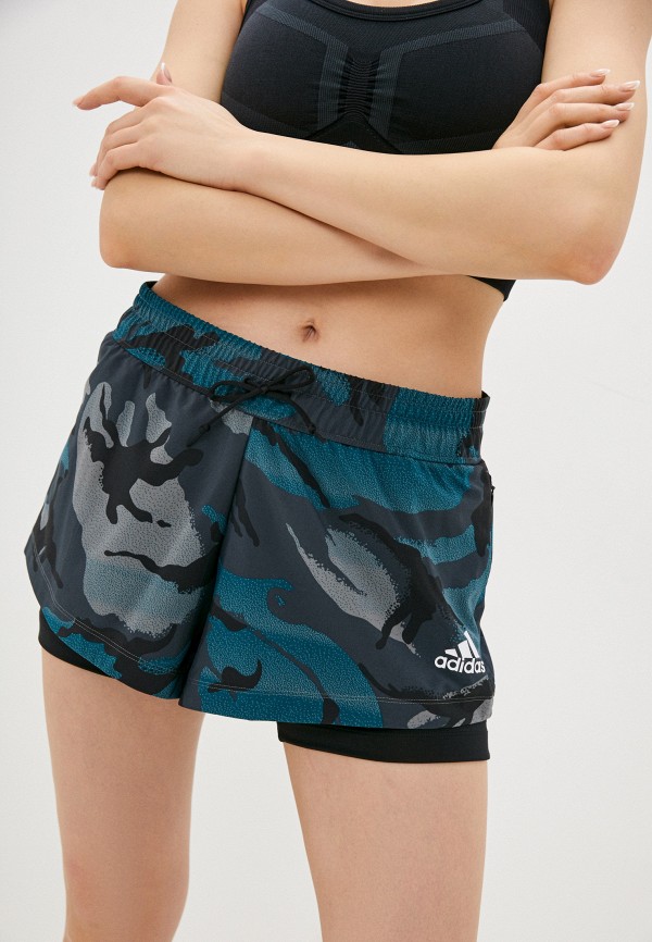 

Шорты спортивные adidas, Серый, ZNE SHRT A.RDY
