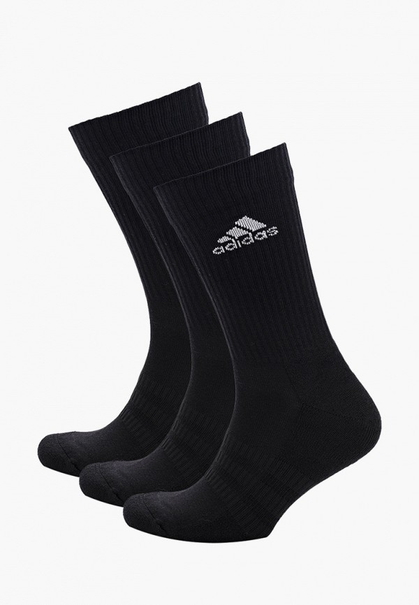 

Носки 3 пары adidas, Черный, CUSH CRW 3PP