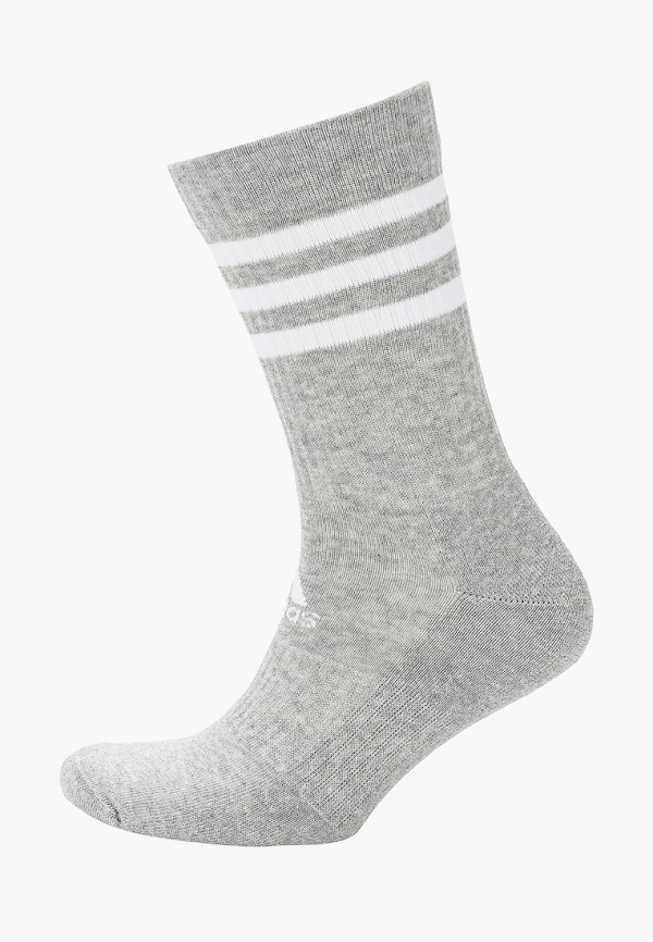 

Носки 3 пары adidas, Белый;серый;черный, adidas AD002FUJMRY7