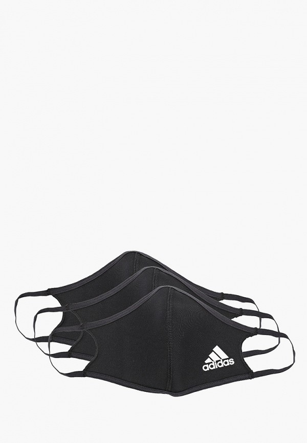 

Маски для лица защитные 3 шт. adidas, Черный, FACE CVR SMALL