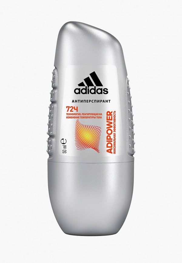 

Дезодорант adidas, Прозрачный, Adipower 72 ч ролик, 50 мл