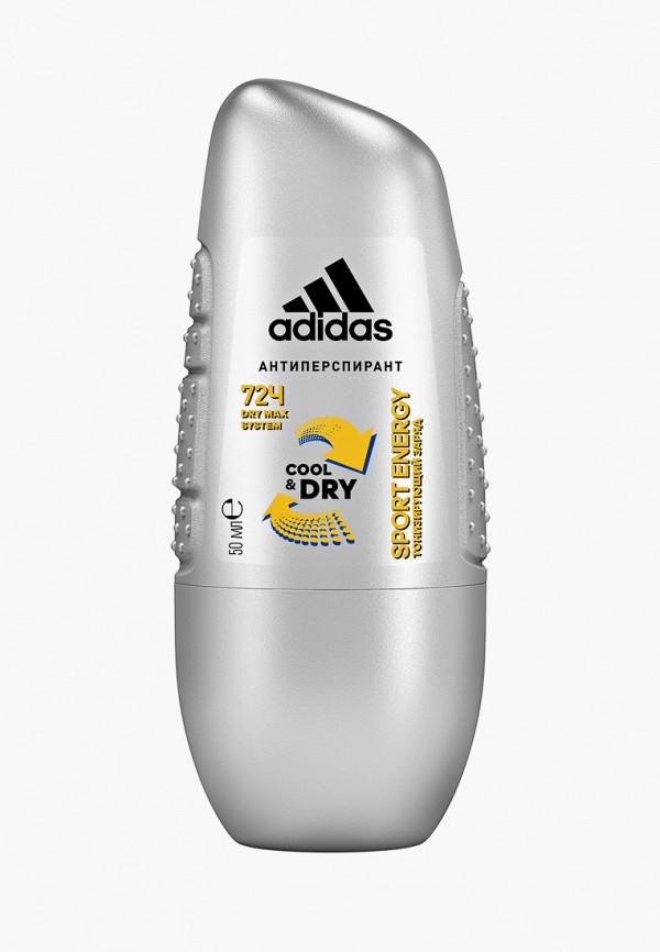 

Дезодорант adidas, Прозрачный, Anti-perspirant Roll-ons Male, 50 мл sport energy