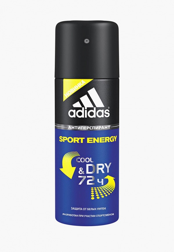 

Дезодорант adidas, Прозрачный, Anti-perspirant Spray Male, 150 мл c&d sport energy
