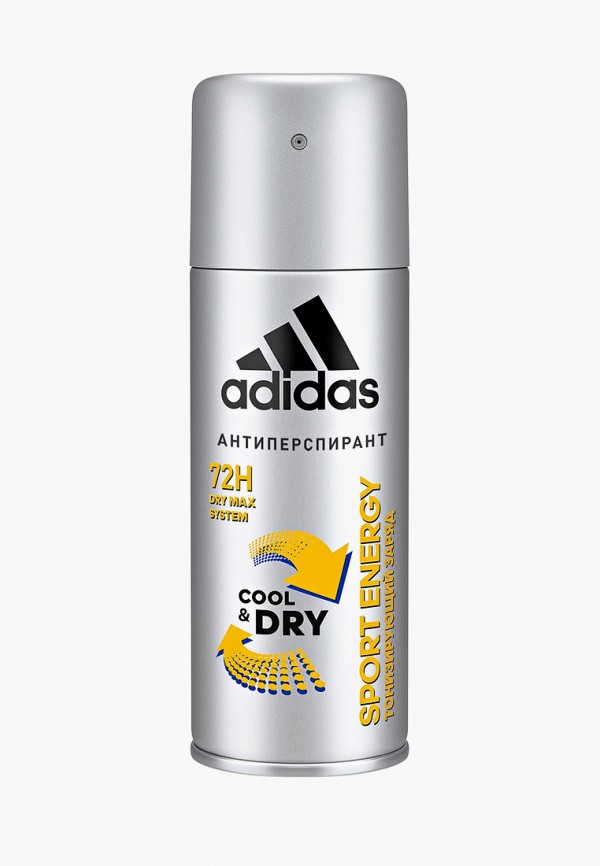 

Дезодорант adidas, Прозрачный, Anti-perspirant Spray Male, 150 мл c&d sport energy