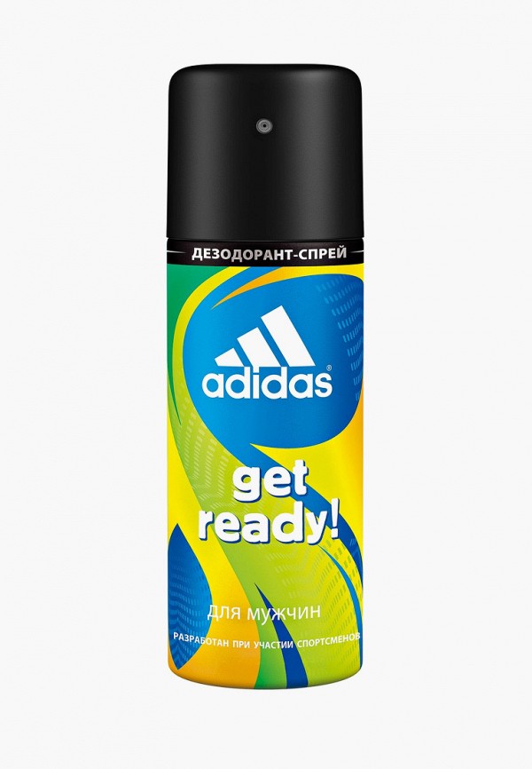 

Дезодорант adidas, Прозрачный, Get Ready Male,150 мл