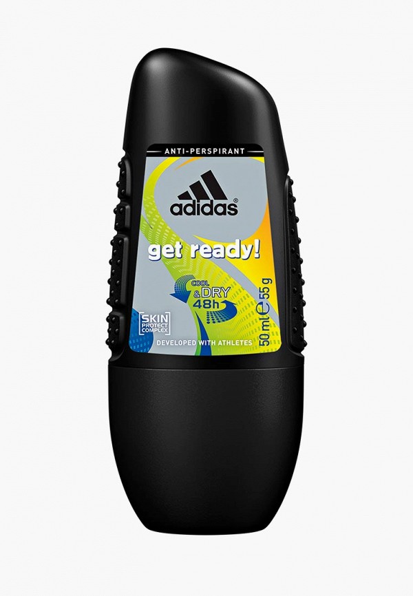 

Дезодорант adidas, Прозрачный, Get Ready Male, 50 мл