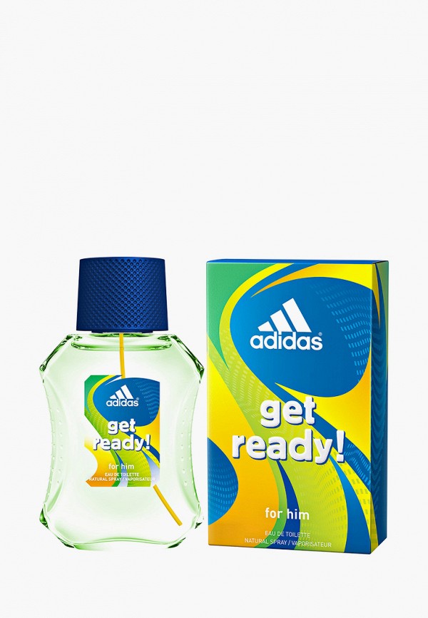 

Туалетная вода adidas, Прозрачный, Get Ready, 50 мл