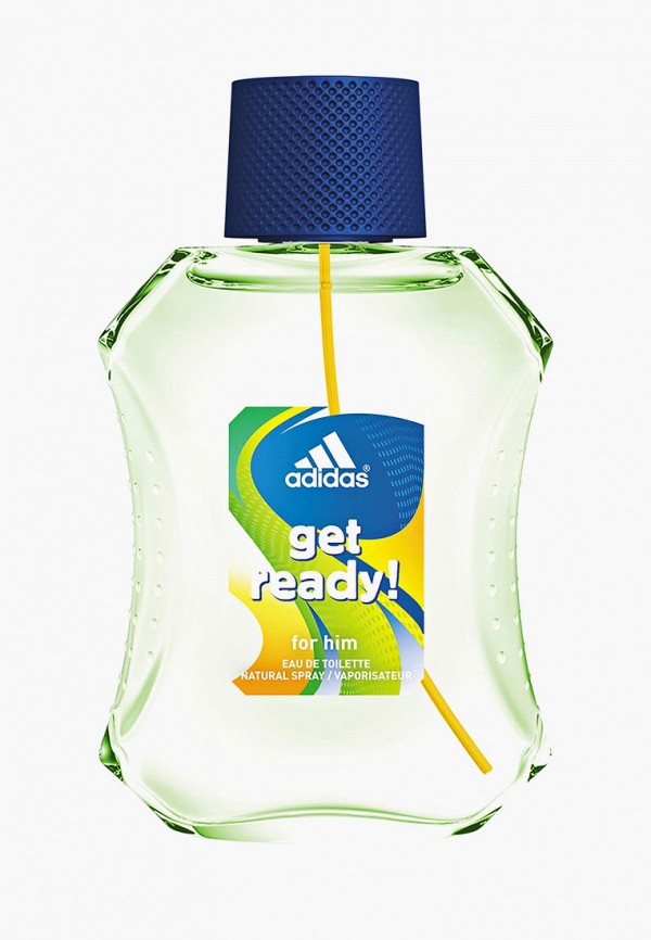 

Туалетная вода adidas, Прозрачный, Get Ready, 100 мл