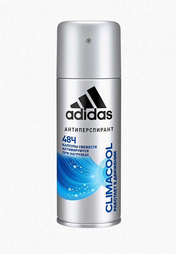 

Дезодорант adidas, Серебряный, climacool, 150 мл