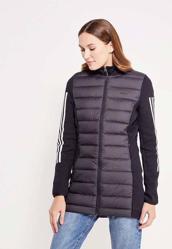 

Пуховик adidas, adidas AD003EWUNF37, Черный