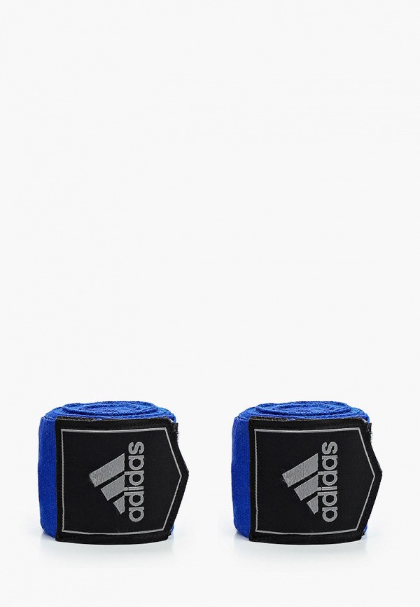 

Бинт боксерский adidas Combat, Синий, Boxing Crepe Bandage New Aiba Rules, 2 шт.