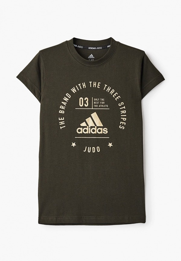 

Футболка adidas Combat, Хаки, The Brand With The Three Stripes JUDO