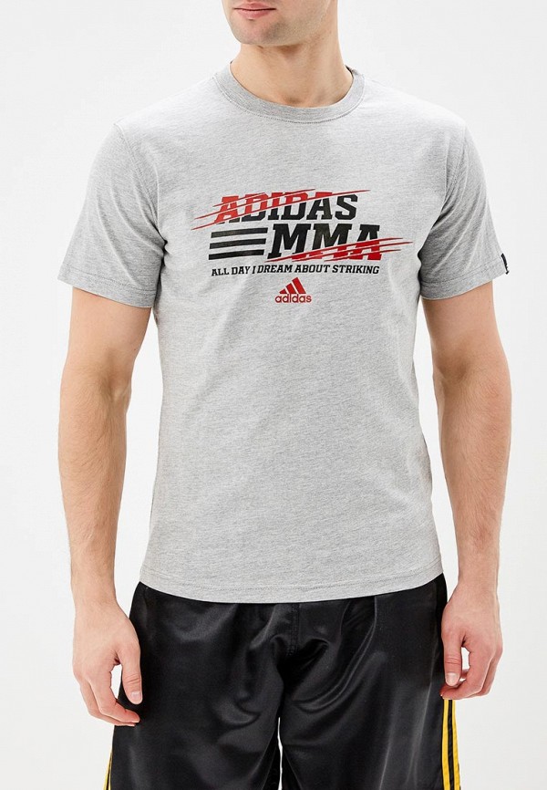 

Футболка adidas Combat, Серый, MMA