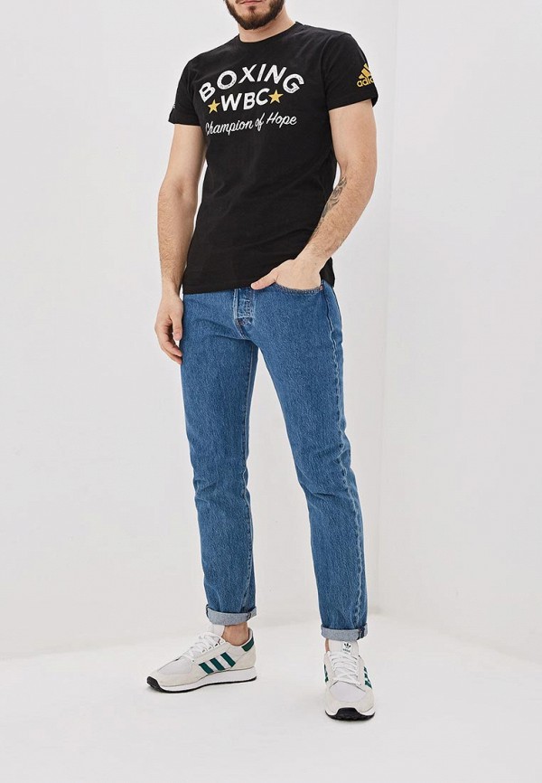 

Футболка adidas Combat, Черный, BOXING TEE WBC Champion Of Hope