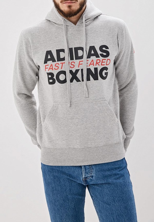 

Худи adidas Combat, Серый, BOXING Fast Is Feared