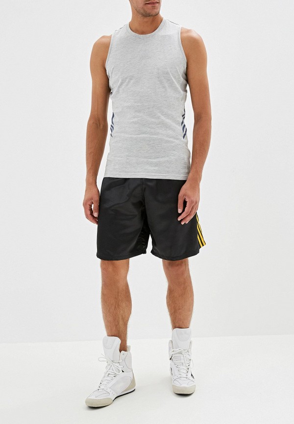 

Майка спортивная adidas Combat, Серый, GO TO MUSCLE