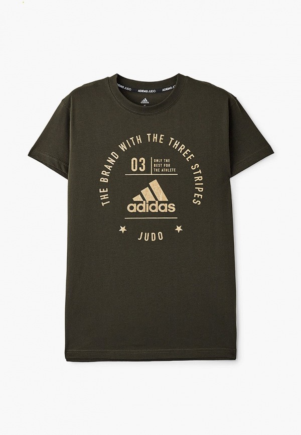 

Футболка adidas Combat, Хаки, The Brand With The Three Stripes JUDO