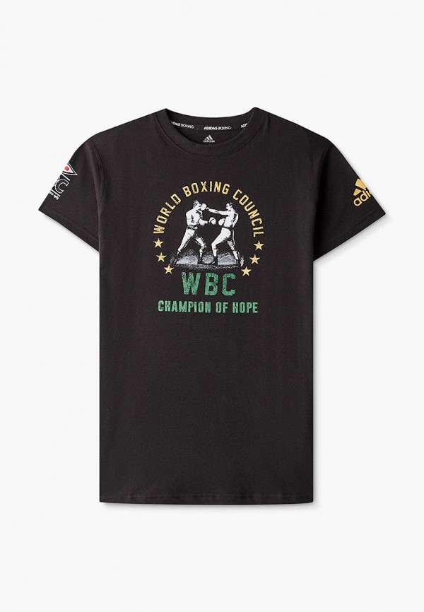 

Футболка adidas Combat, Черный, World Boxing Council WBC Champion of Hope