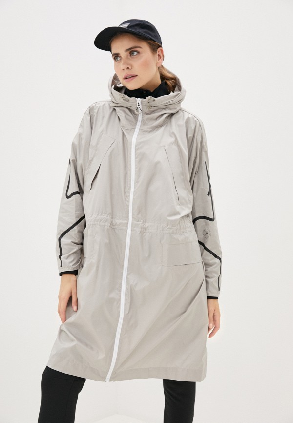 

Парка adidas by Stella McCartney, Бежевый, adidas by Stella McCartney AD031EWJLRX4