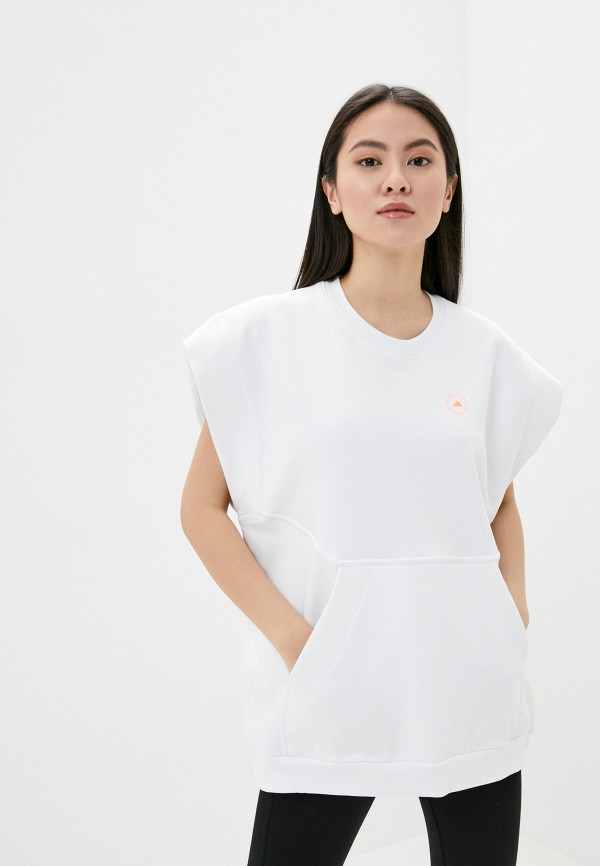 

Футболка adidas by Stella McCartney, Белый, adidas by Stella McCartney AD031EWJLRY6