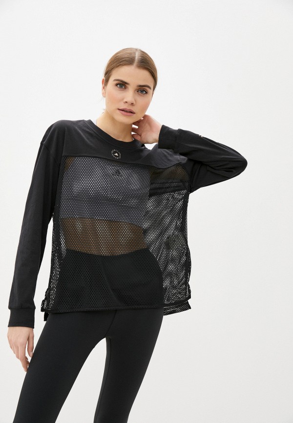 

Лонгслив спортивный adidas by Stella McCartney, Черный, LONGSLEEVE TOP
