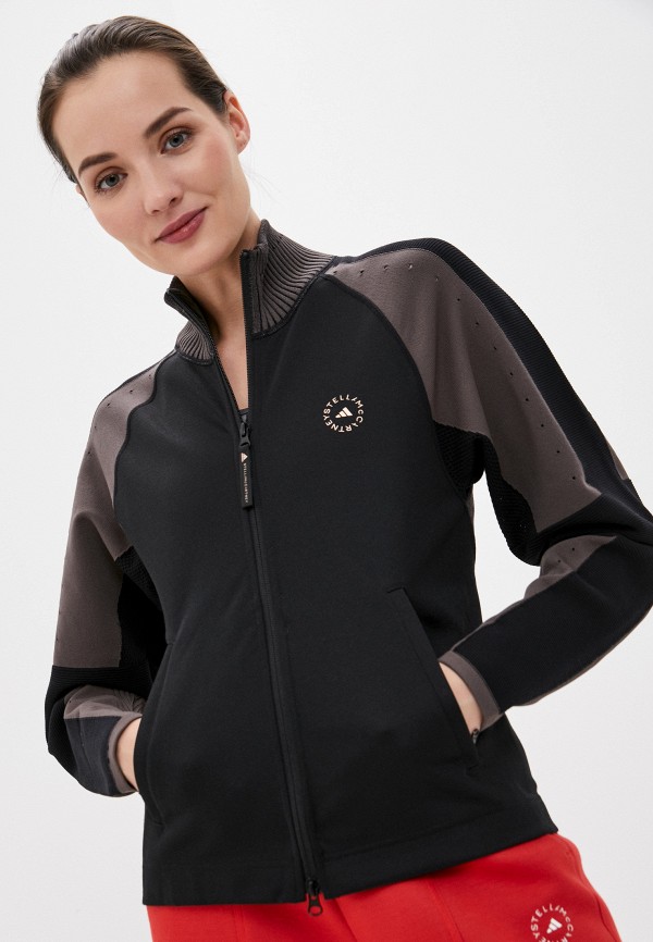 

Олимпийка adidas by Stella McCartney, Черный, ASMC KNITM MIDL