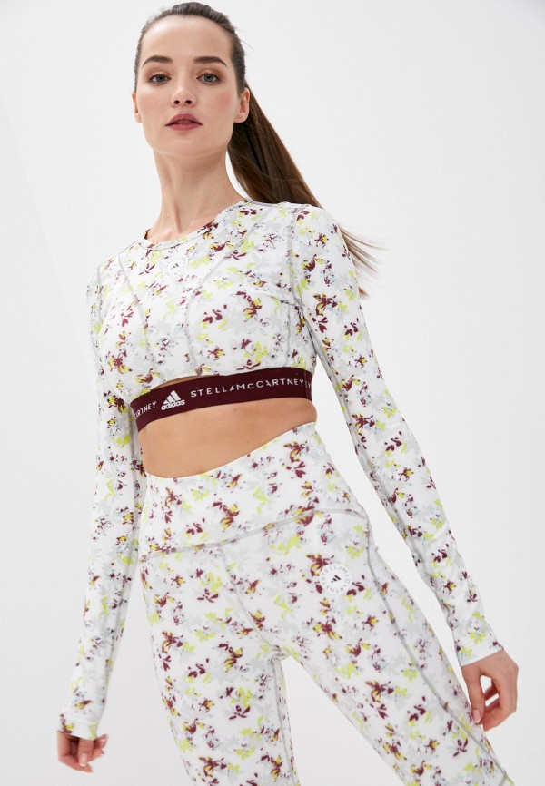 

Лонгслив adidas by Stella McCartney, Разноцветный, ASMC TPR CROP P