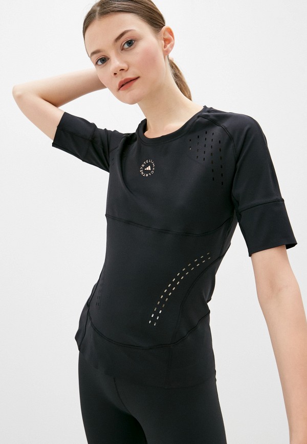 

Футболка спортивная adidas by Stella McCartney, Черный, TRUEPUR TEE