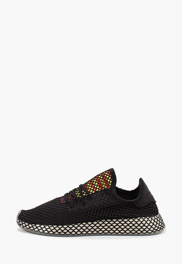 Кроссовки adidas Originals, DEERUPT RUNNER, черный, Осень-зима 2019/2020, ad093amflfq1 - купить со скидкой - Цена В Рублях