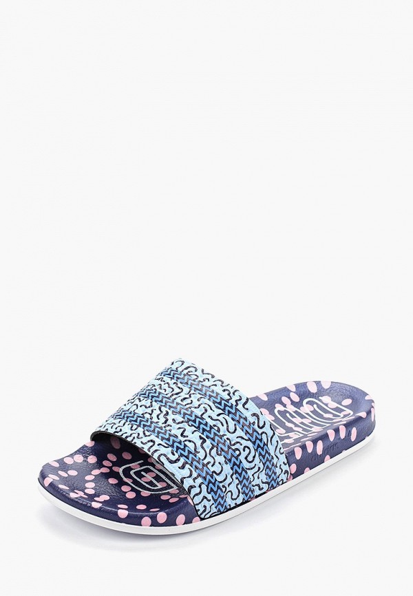 

Сланцы adidas Originals, adidas Originals AD093AWFLFS6, Голубой