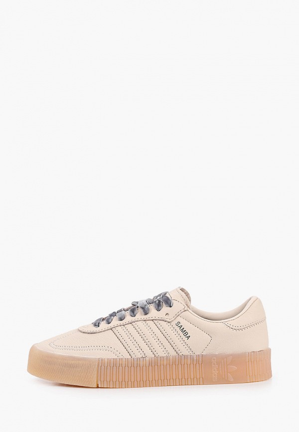 

Кеды adidas Originals, Бежевый, SAMBAROSE W