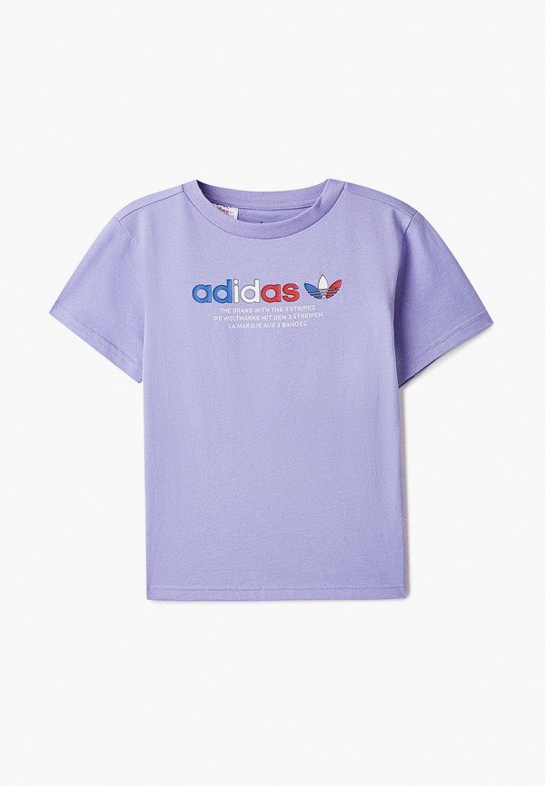 

Футболка adidas Originals, Фиолетовый
