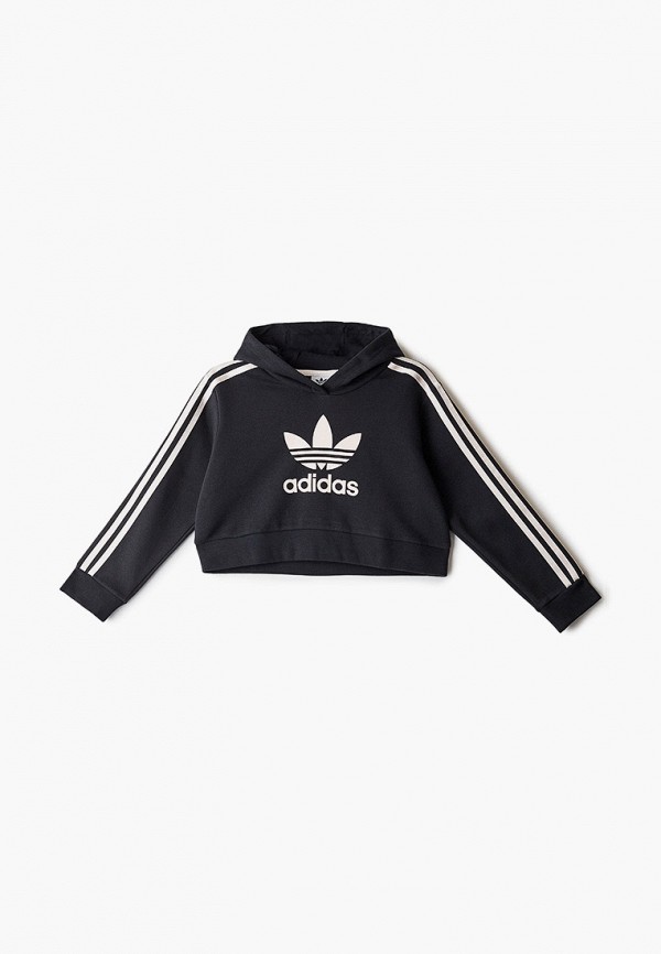 Худи adidas Originals черный GT3058 AD093EGLVVO2