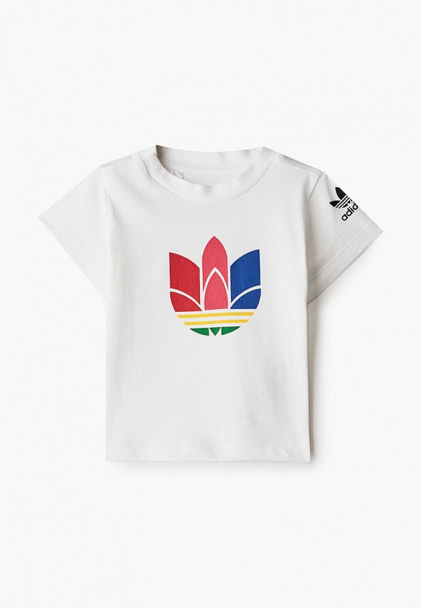 

Футболка adidas Originals, Белый, 3D TREFOIL TEE