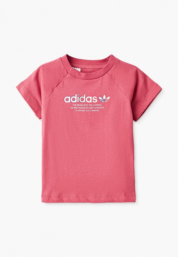 

Футболка adidas Originals, Розовый, adidas Originals AD093EKLVUG7