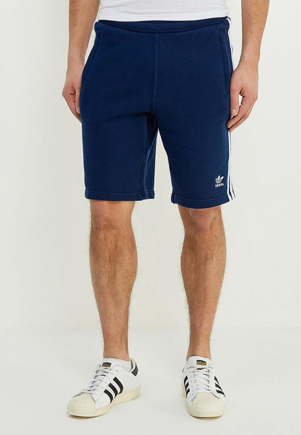 

Шорты спортивные adidas Originals, adidas Originals AD093EMALOL3, Синий