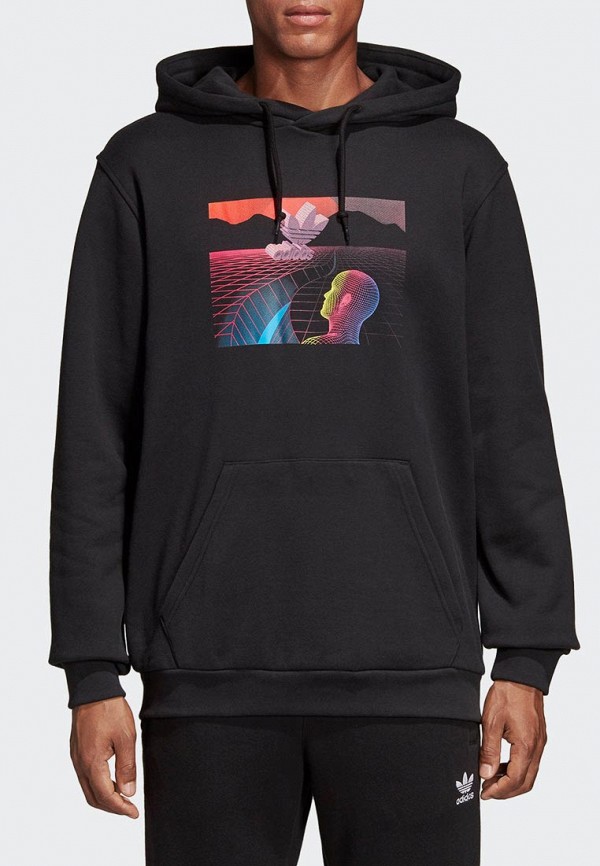 

Худи adidas Originals, Черный, adidas Originals AD093EMEESJ0