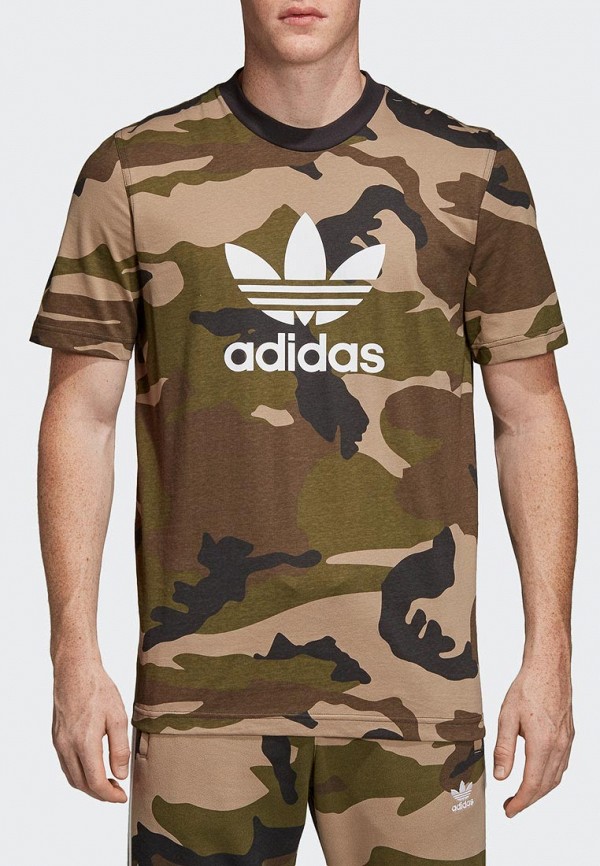 

Футболка adidas Originals, adidas Originals AD093EMEESK0, Хаки